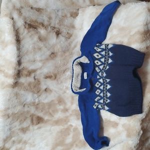 Baby boy blue sweater